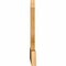 Ekena Millwork Portland Rough Sawn Timber Gable Bracket, Western Red Cedar, 48"W x 30"H x 2"D x 6"F, 15/12 Pitch GBW048X30X0206POR00RWR - alternate 2